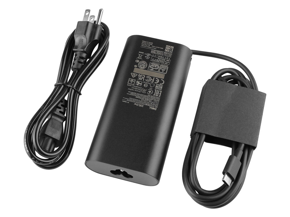 100W USB-C Charger Dell Latitude 5440 P165G P165G001 AC Adapter + Cable 100W USB-C Charger Dell Latitude 5440 P165G P165G001 AC Adapter + Cable