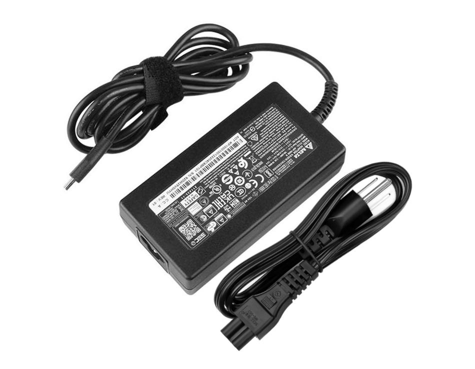 100W USB-C Original Acer Aspire 7 A715-76G-540L Charger AC Adapter + Cable 100W USB-C Original Acer Aspire 7 A715-76G-540L Charger AC Adapter + Cable