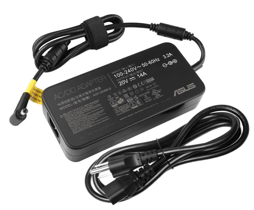 20V 14A 280W Original Asus 0A001-00800100 Charger AC Adapter + Cable 20V 14A 280W Original Asus 0A001-00800100 Charger AC Adapter + Cable