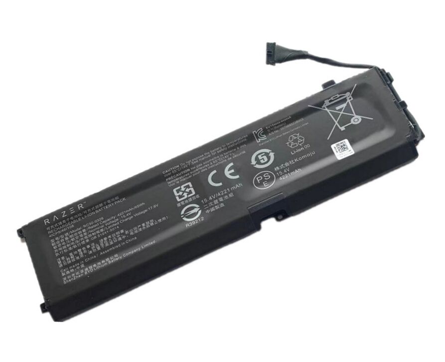 4 Cell 4221mAh 65Wh Original Battery for Razer Blade 15 Advanced 2020 RZ09-0330x 4 Cell 4221mAh 65Wh Original Battery for Razer Blade 15 Advanced 2020 RZ09-0330x
